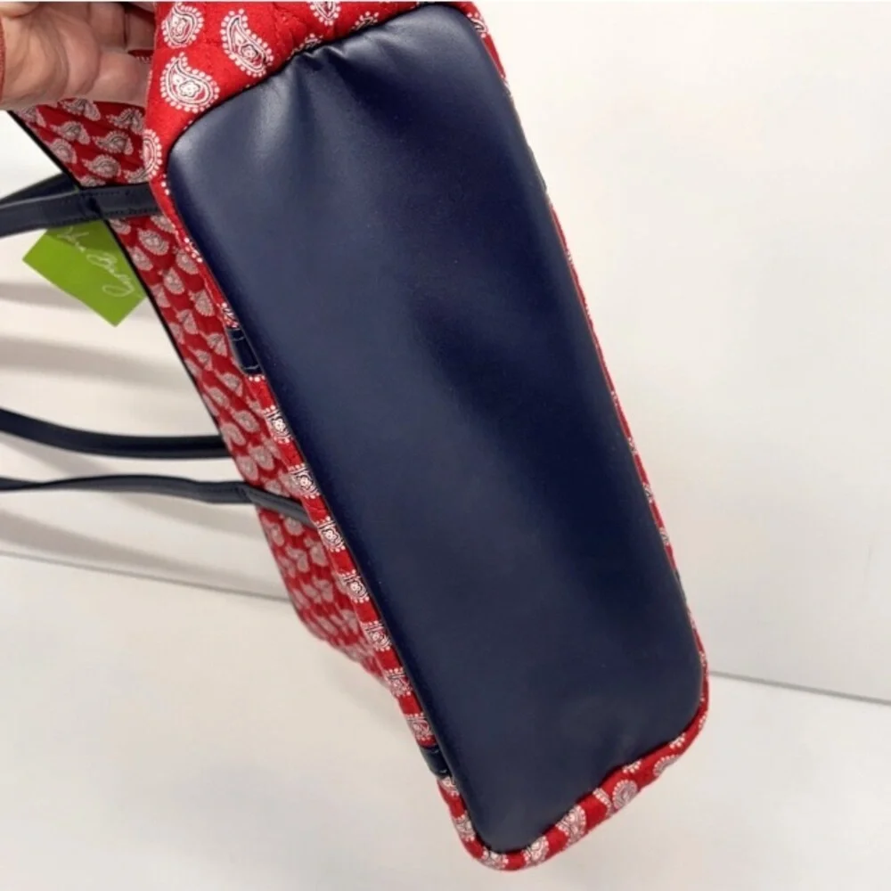 Vera Bradley Red and Black Laptop Bag/Tote